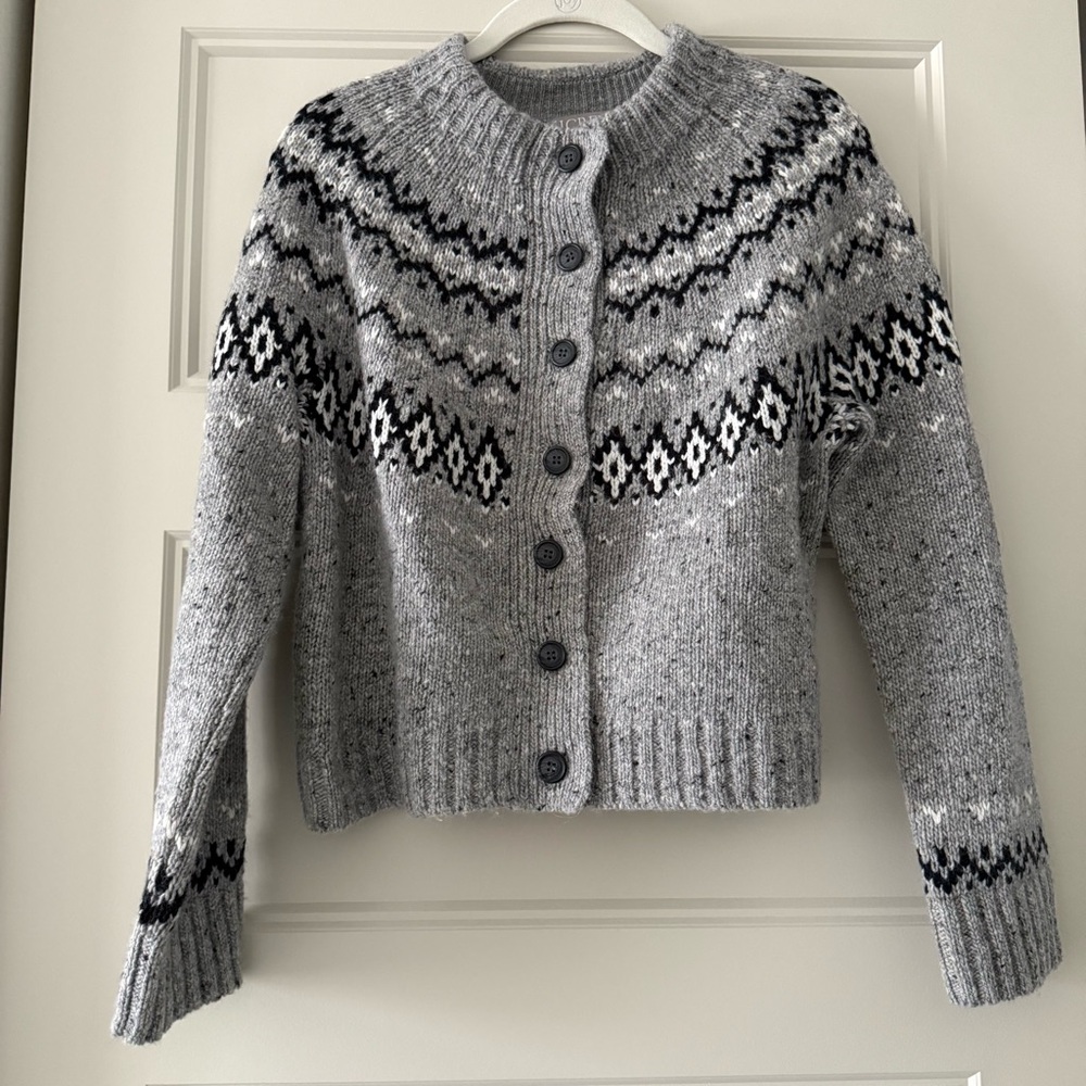 J. Crew Fair Isle Cardigan - Picture 2 of 9